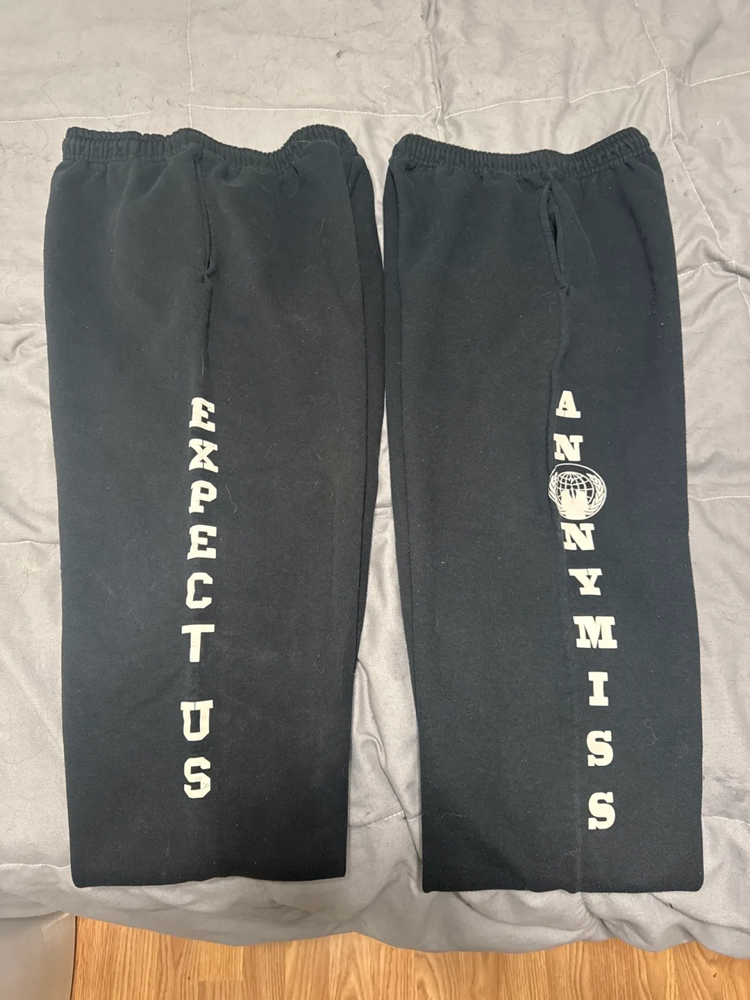 Black Anonymous/Anonymiss Sweatpants