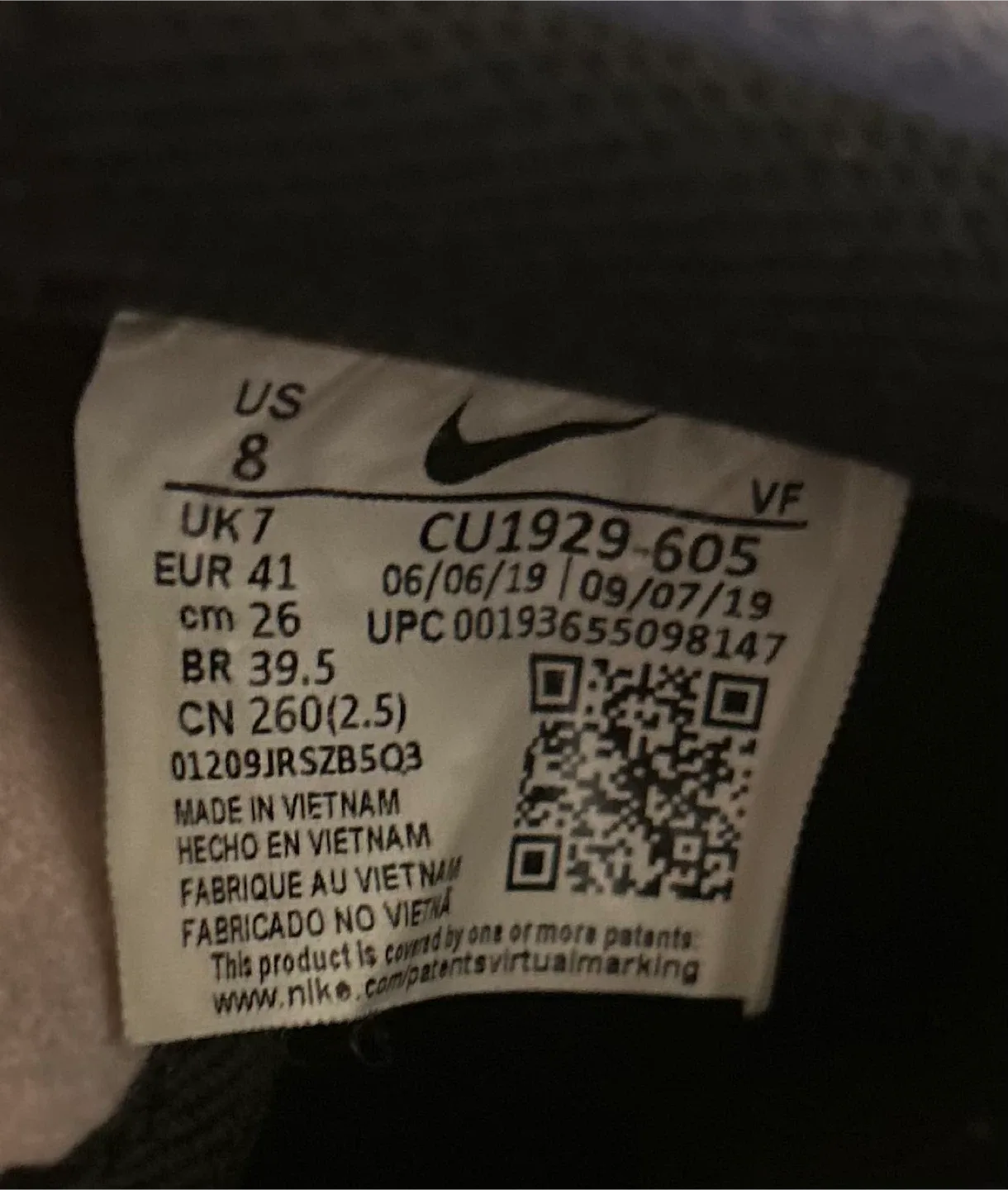 Nike Air Force 1 Multi-Color, US 8 image indicator(4)