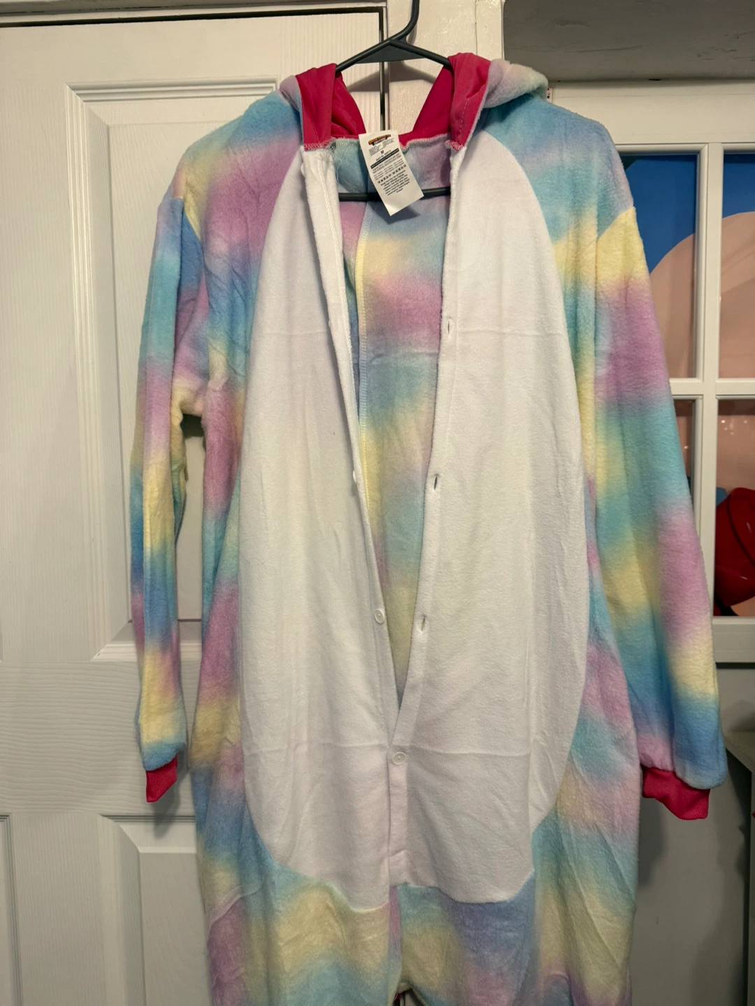 Syncfun Women's Unicorn Plush Jumpsuit