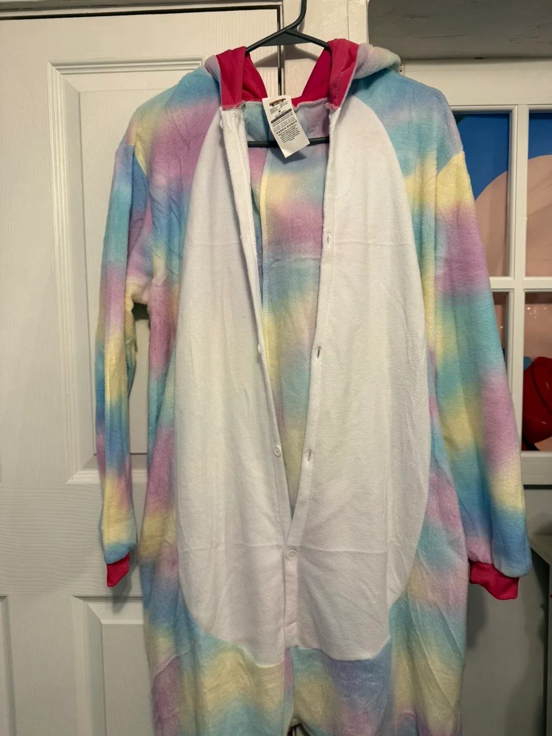 Syncfun Women's Unicorn Plush Jumpsuit