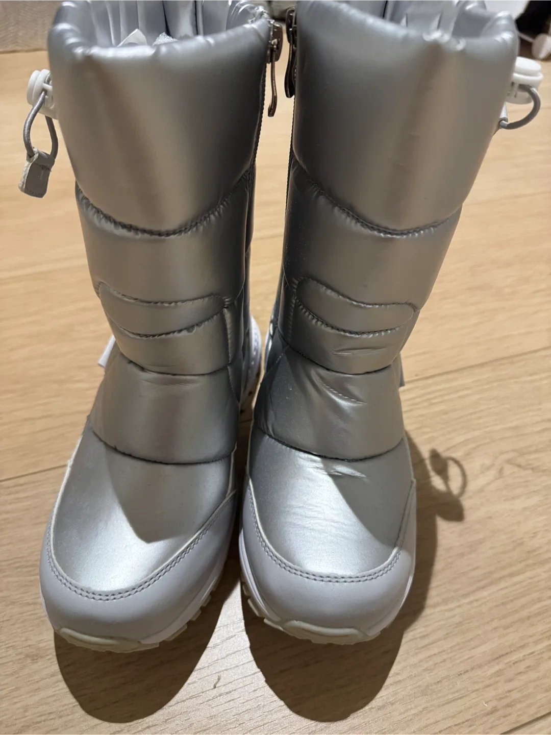 Bimbo Bimba  Silver Winter Boots - Size 220