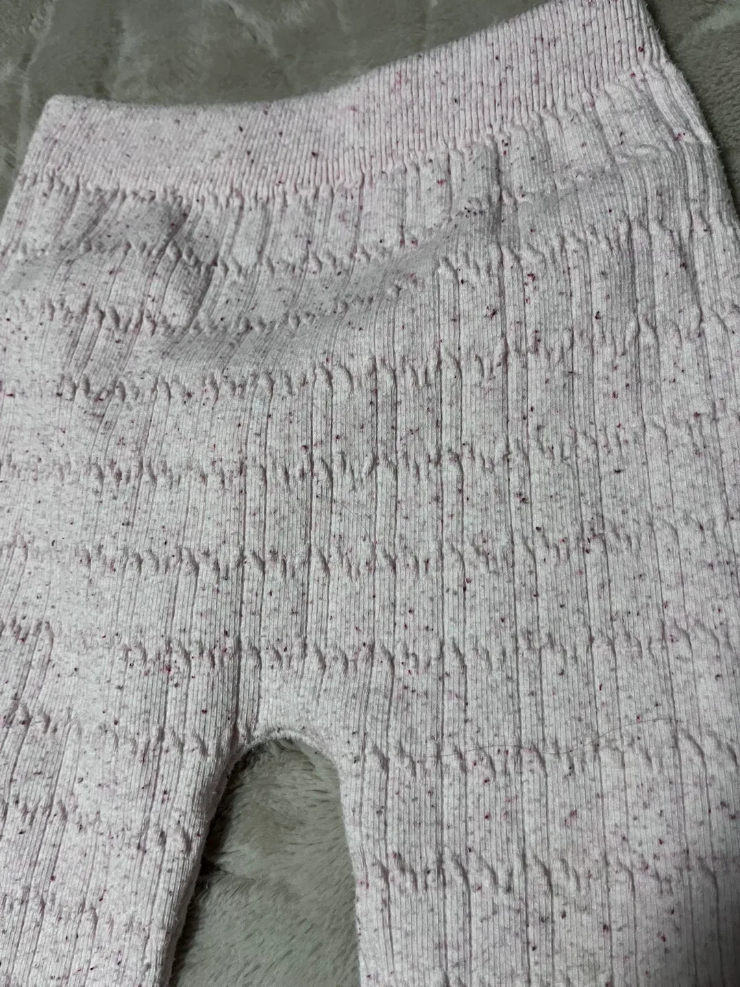 George L (10-12) Pink Knit Leggings image indicator(3)