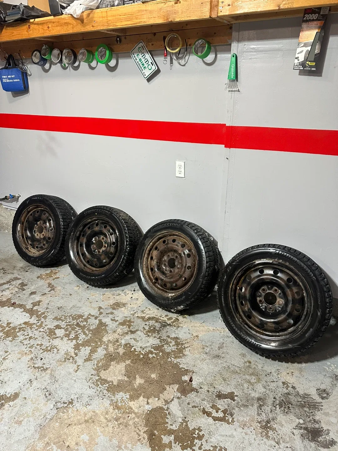 Bridgestone Blizzak 205/55/R16 Winter Tires