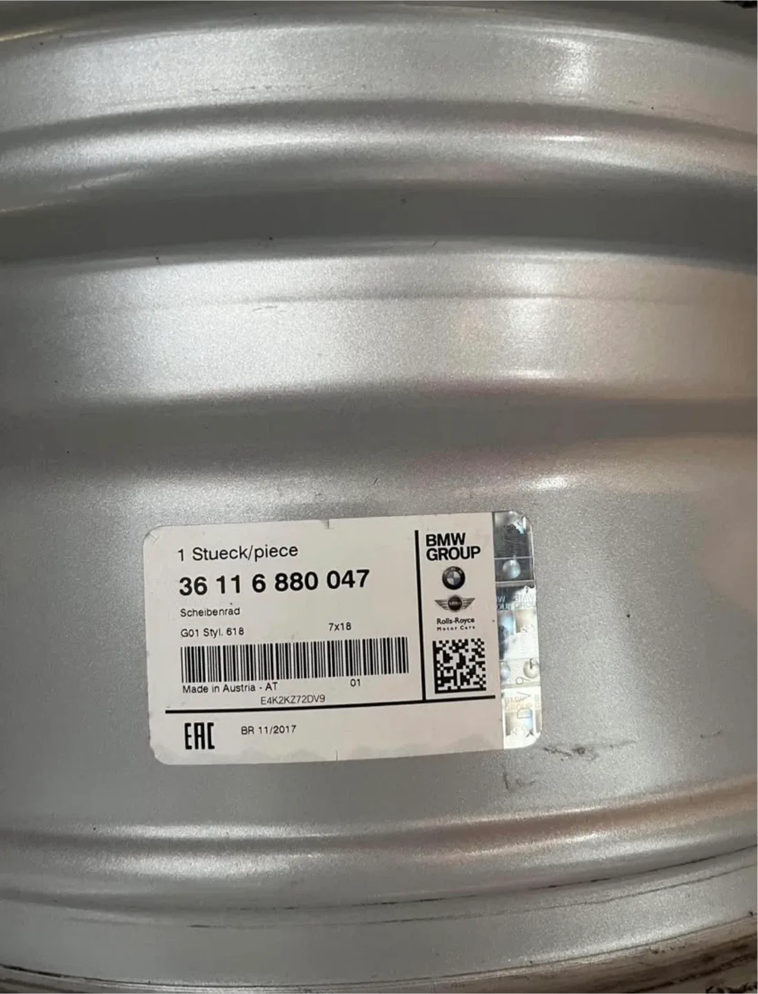 Rims for BMW X3 2017 image indicator(4)