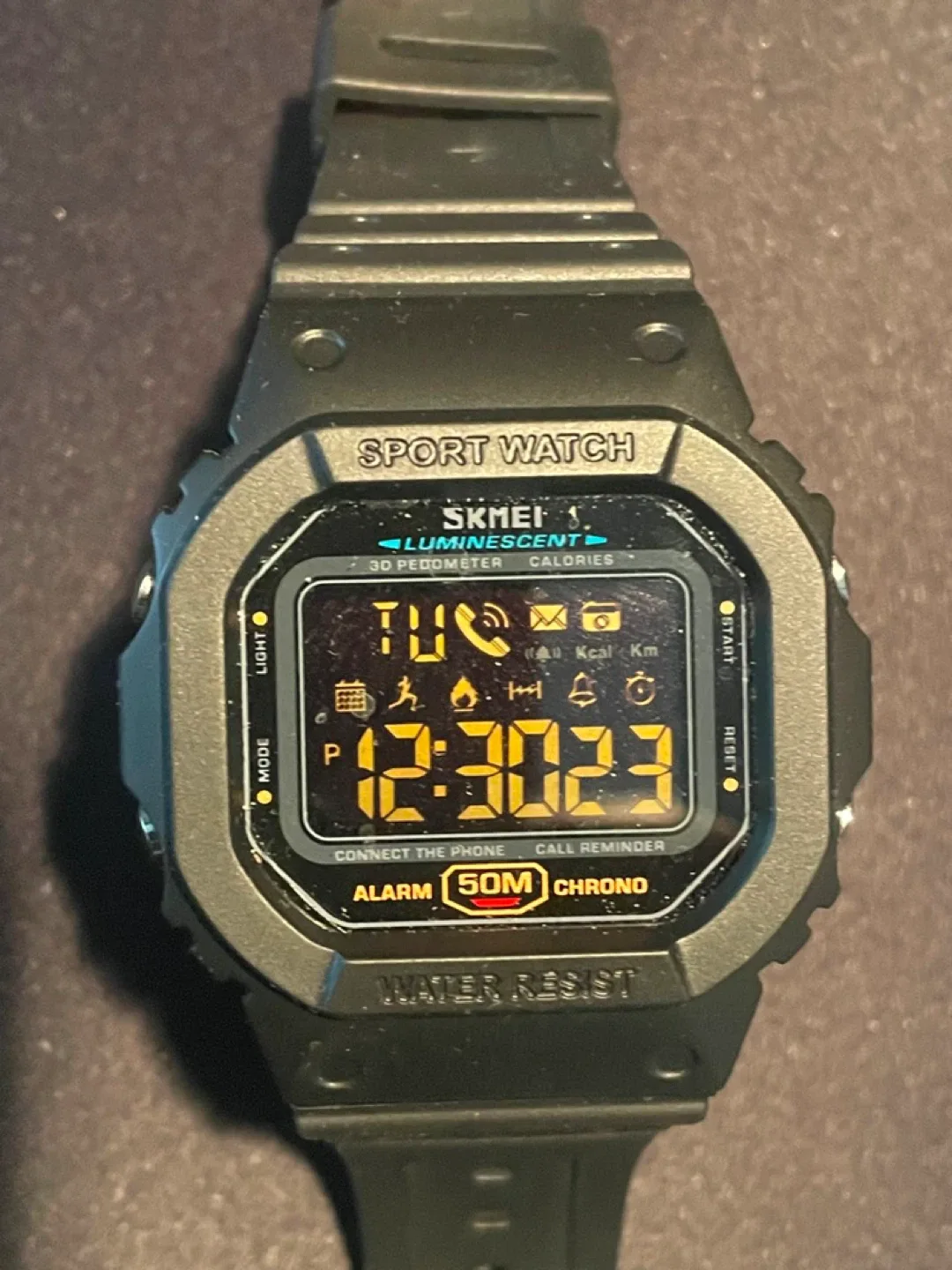 SKMEI-1629 Bluetooth Smart Watch/Fitness Tracker (NEW) image indicator(2)