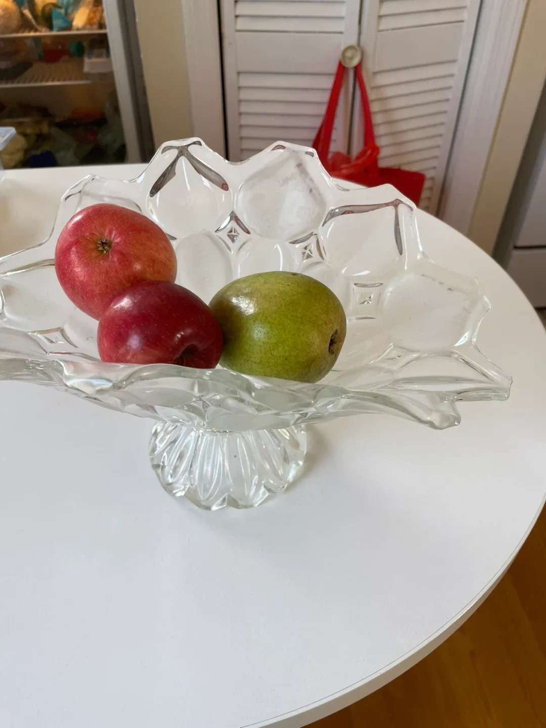 Clear Glass Decorative Bowl