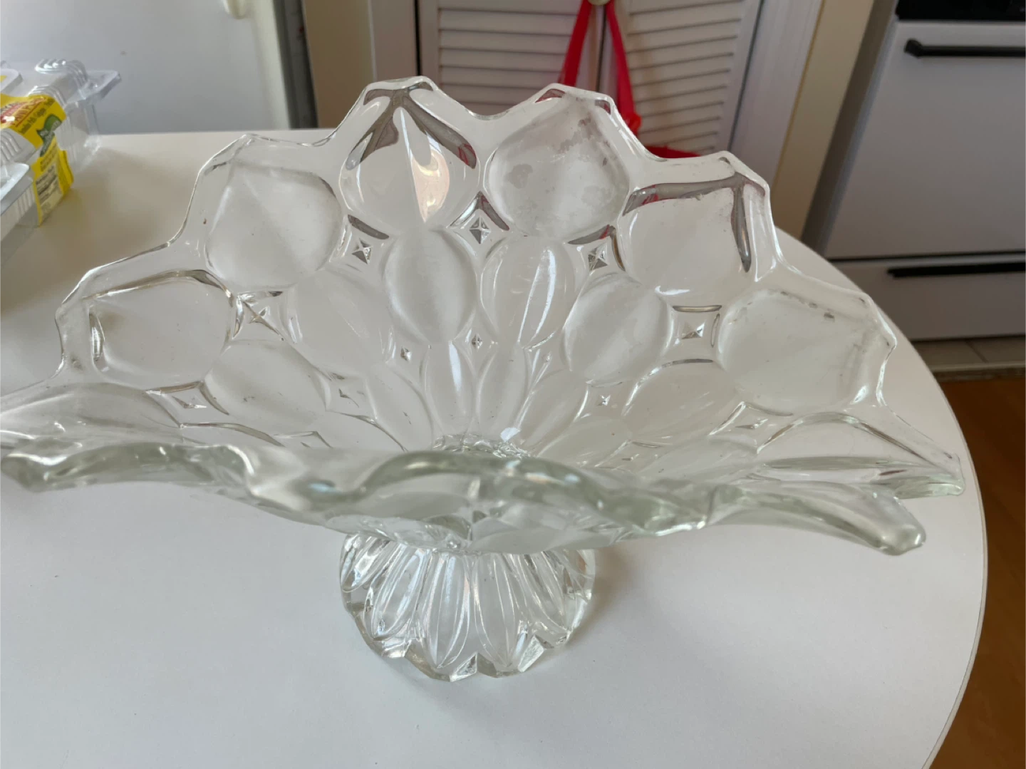 Clear Glass Decorative Bowl - photo 3