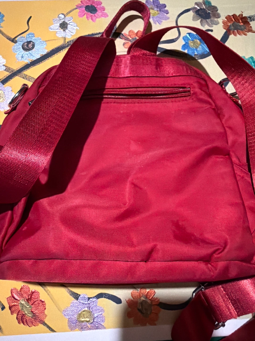 Red Backpack mini