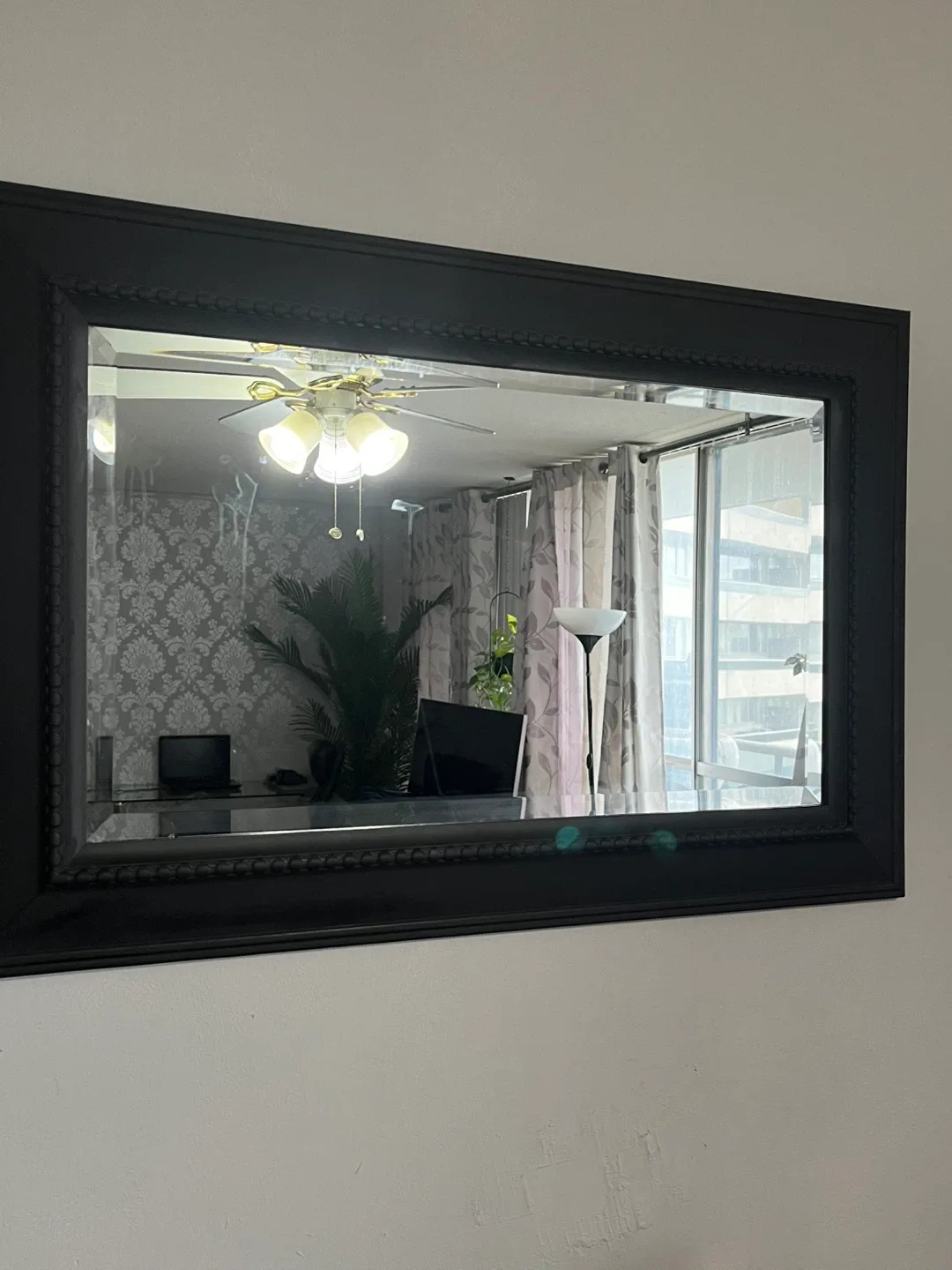 Black Framed Mirror