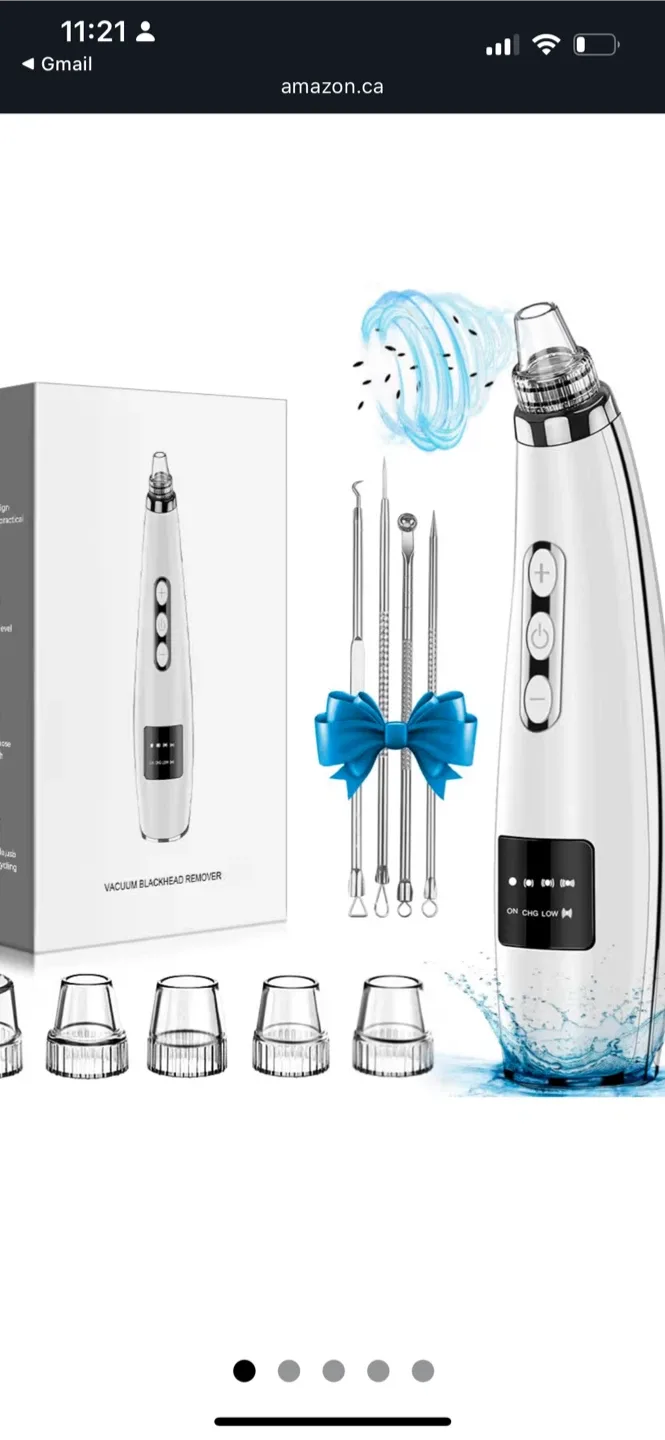 Vacuum Blackhead Remover Kit - New