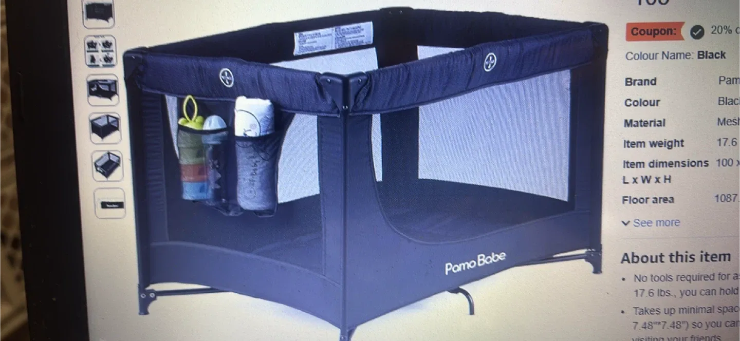 Pamo Babe Portable Crib/Playpen