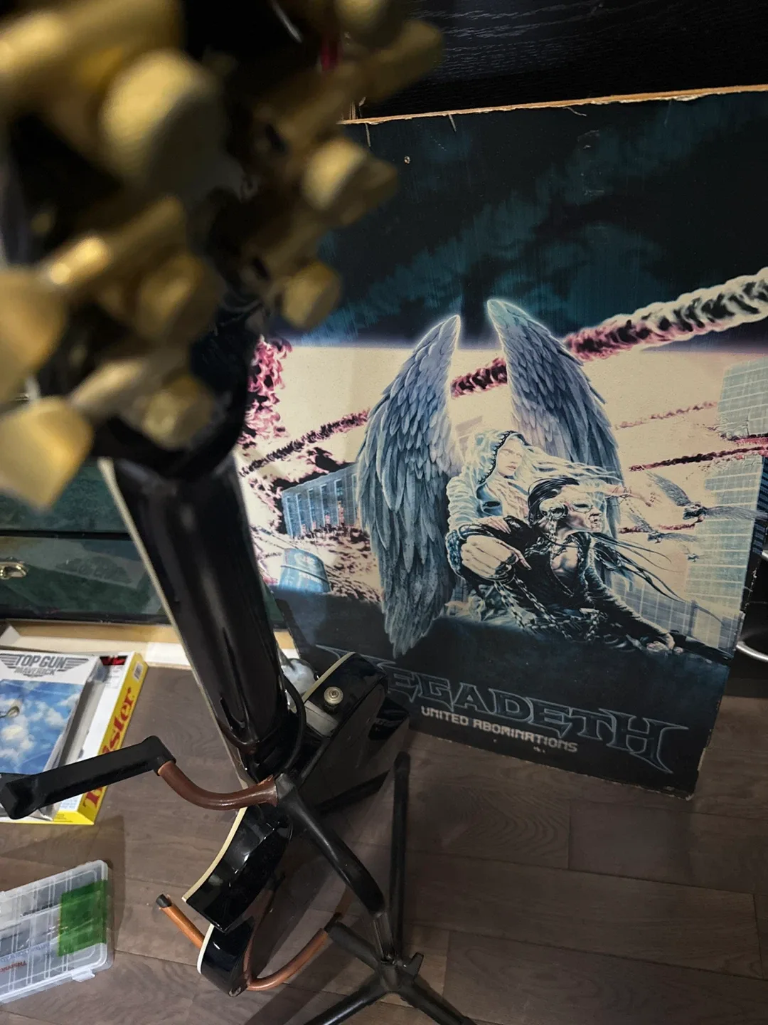 LTD Deluxe Black Electric Guitar image indicator(9)