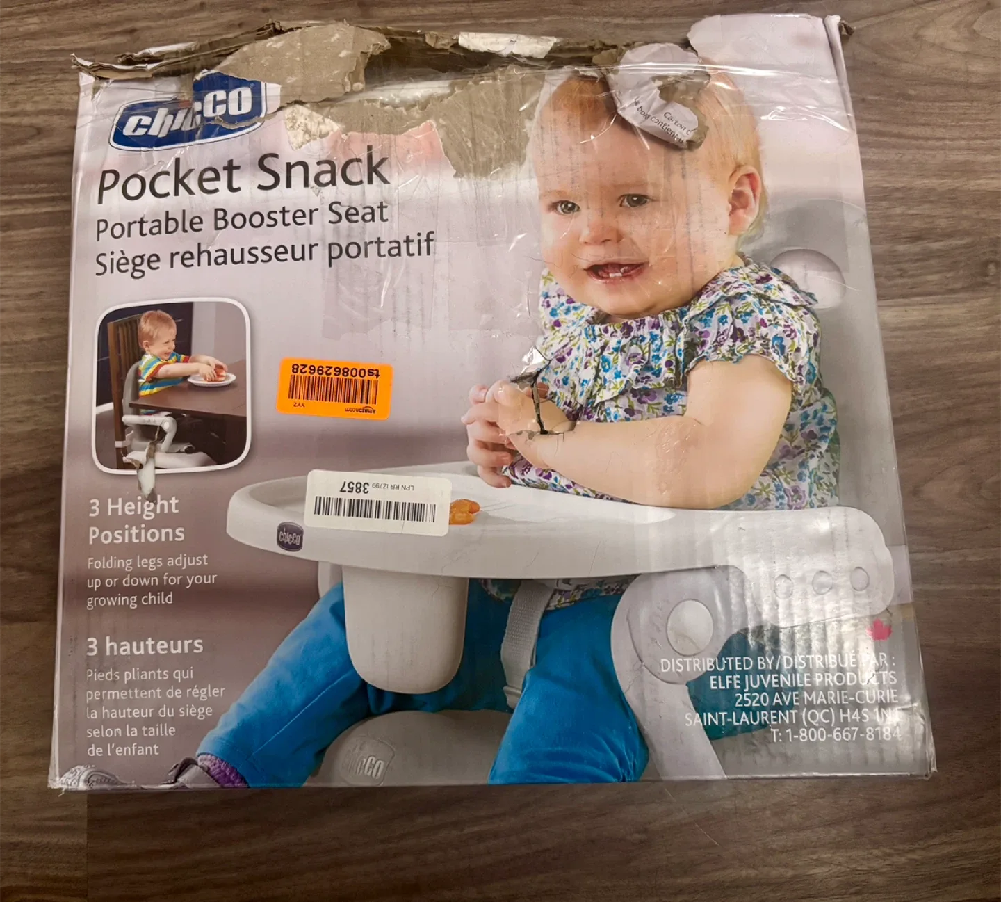 Chicco Pocket Snack Portable Booster Seat
