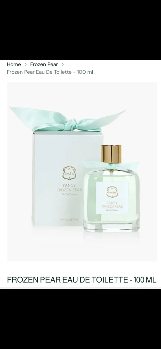 Laline Frozen pear 100ML. EAU DE Toilette.