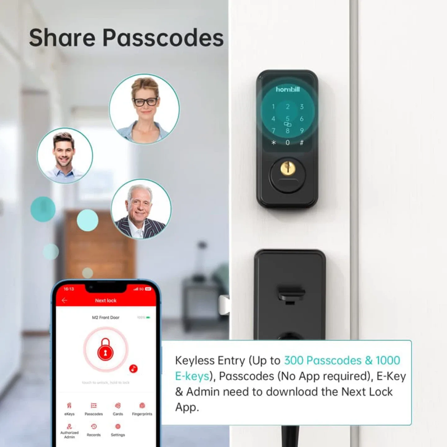 Hornbill Smart Lock - New in Box image indicator(4)