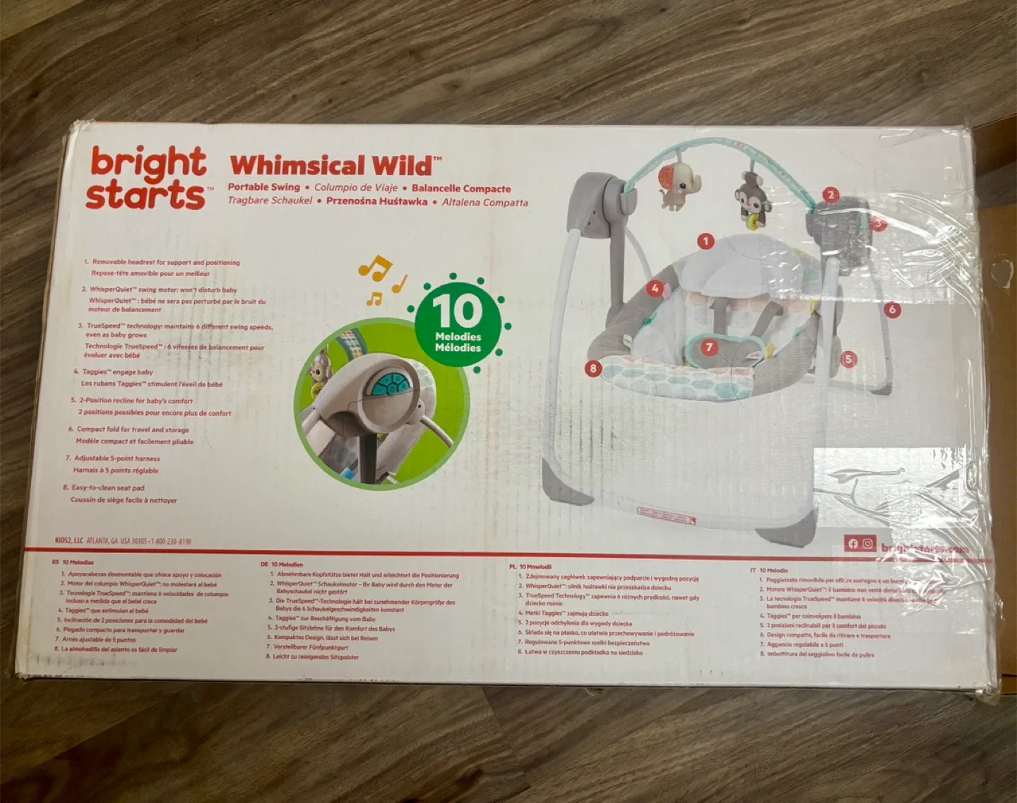 Bright Starts Baby Swing image indicator(2)