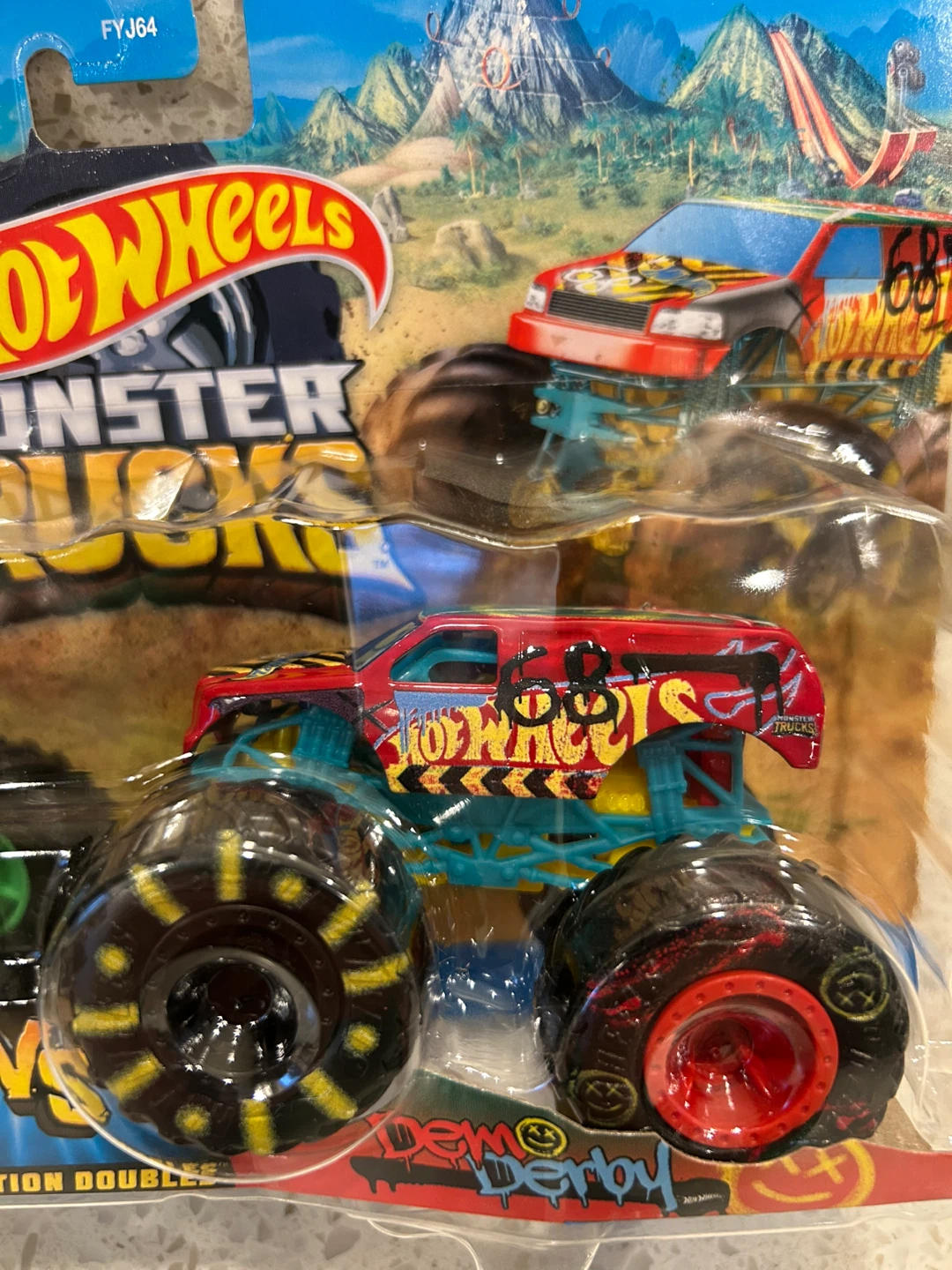 Hot Wheels Monster Trucks Demolition Doubles - New - photo 3
