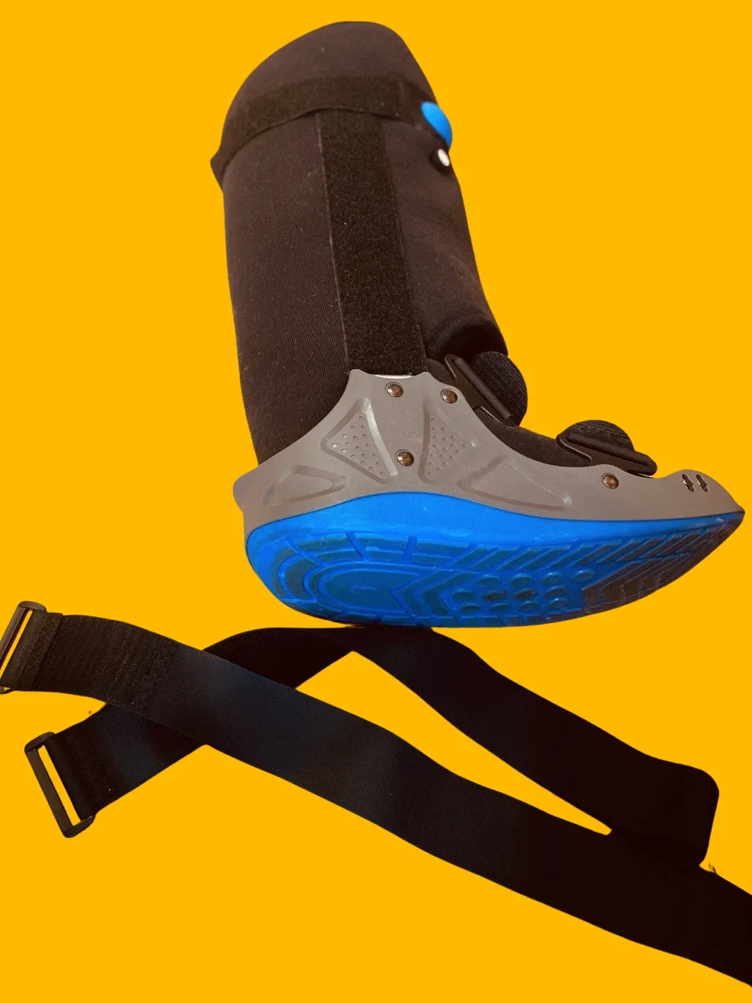 BraceAbility Tall Pneumatic Walking Boot - Large