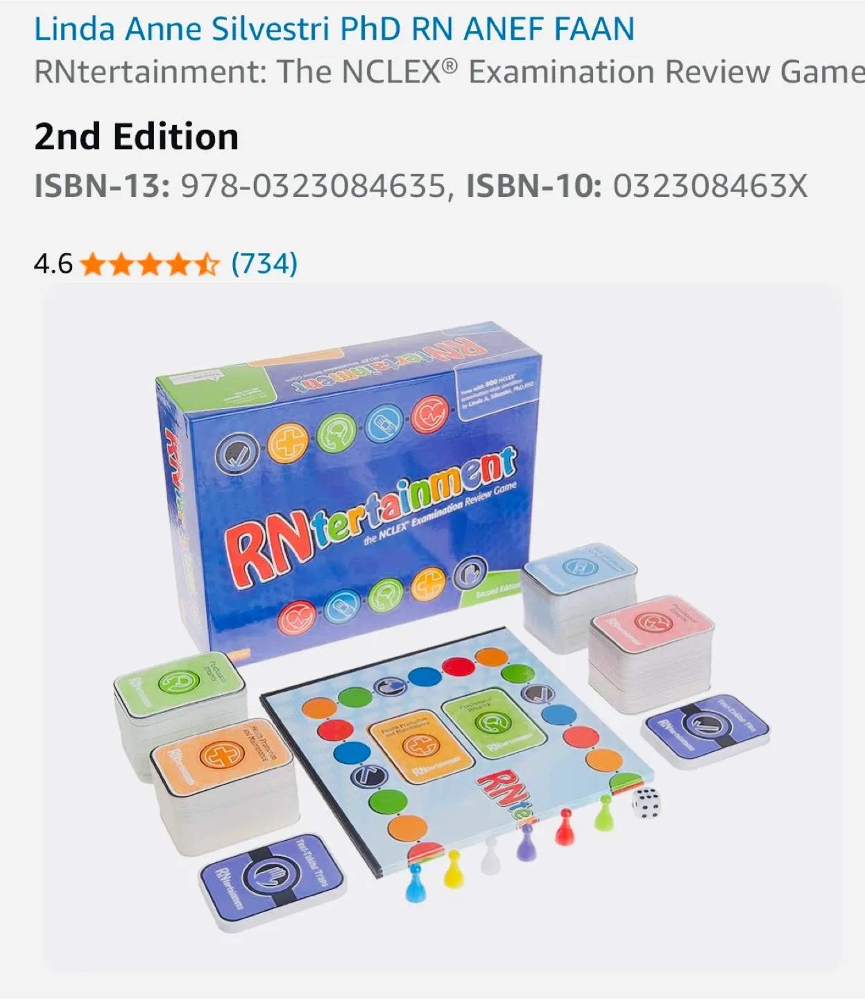 RNtertainment: The NCLEX Examination Review Game 2nd Edition image indicator(2)