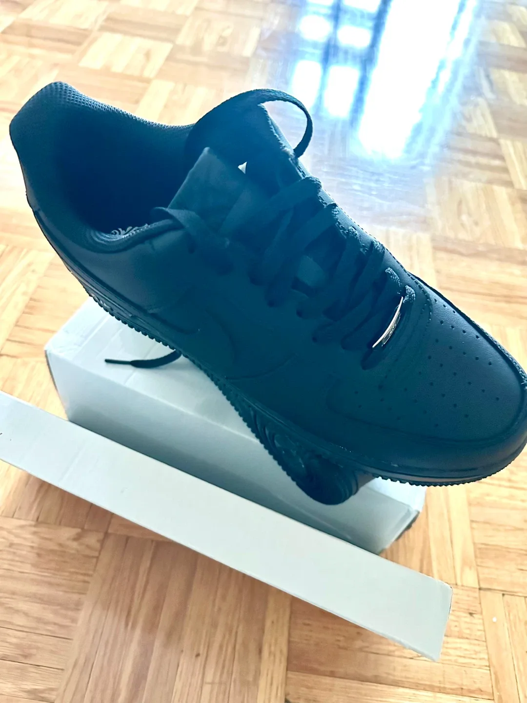 New Nike Air Force 1 '07 Black still in box