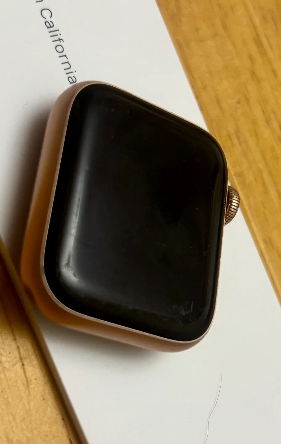 Apple Watch Series 4 Gold Aluminum Case