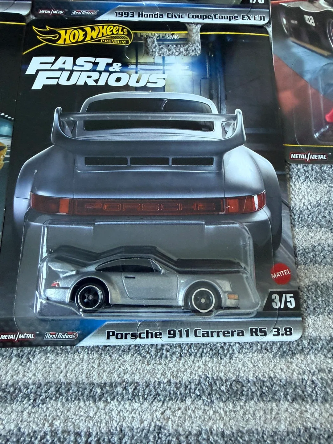 Hot Wheels Fast & Furious Porsche 911 Carrera RS 3.8