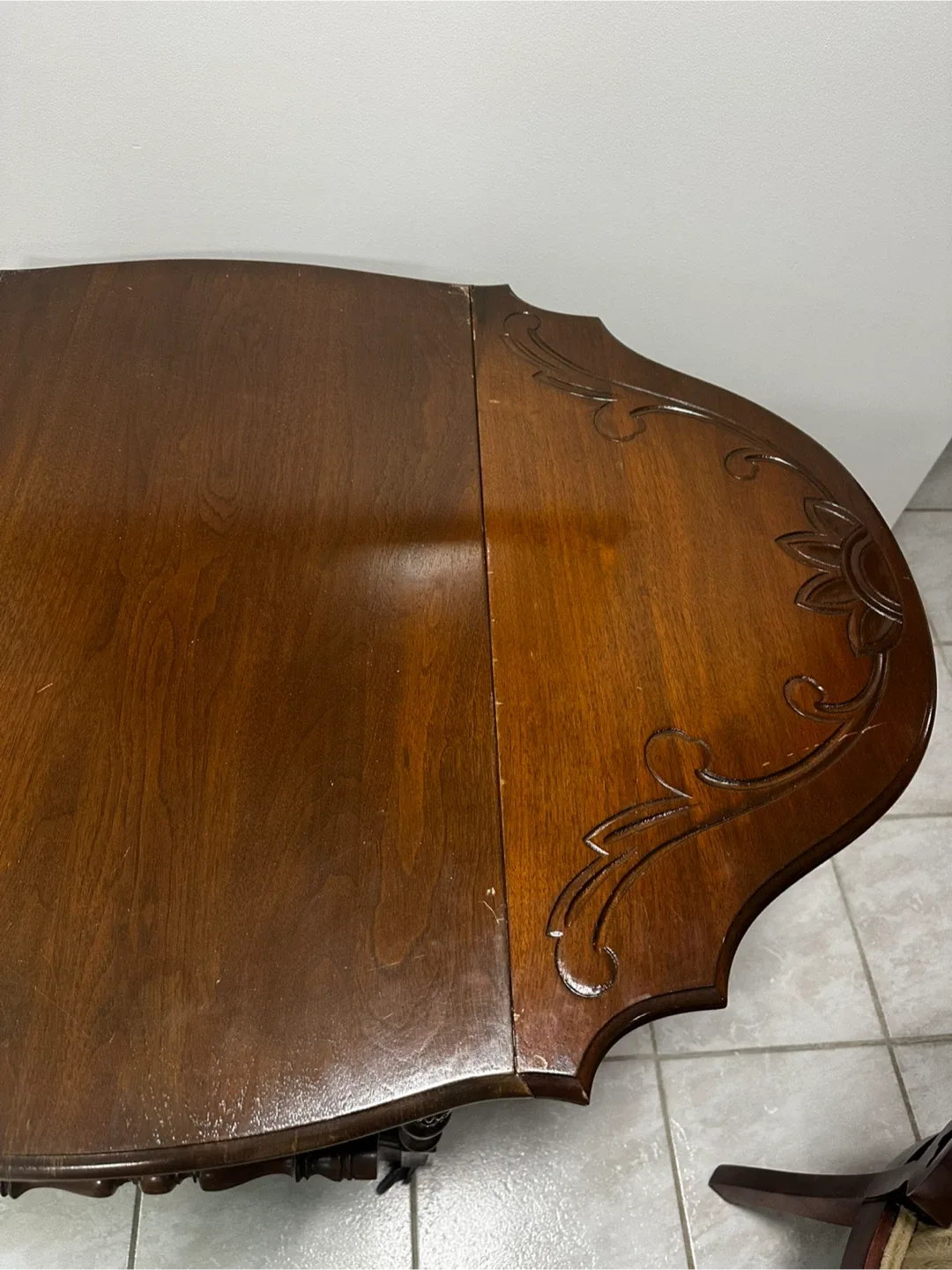 Antique Wooden Tea Cart image indicator(8)