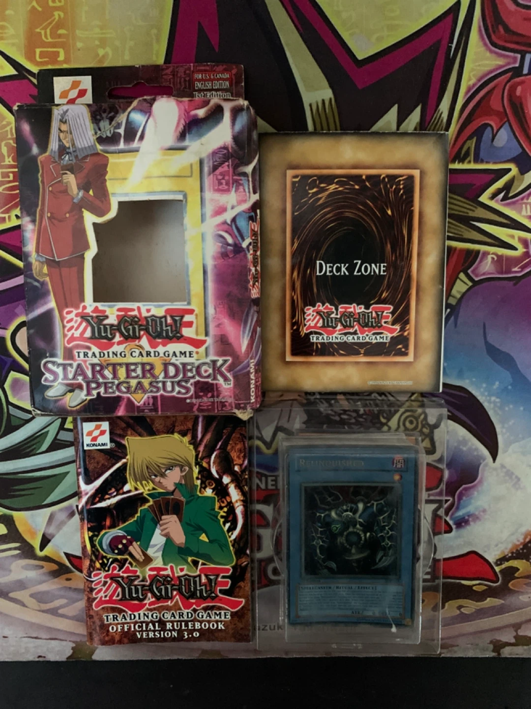 Yugioh Starter Deck Pegasus First Edition Old Logo Konami