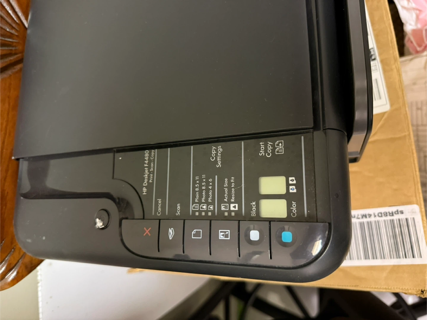 HP Deskjet F4480 Printer - Print, Scan, Copy - photo 3