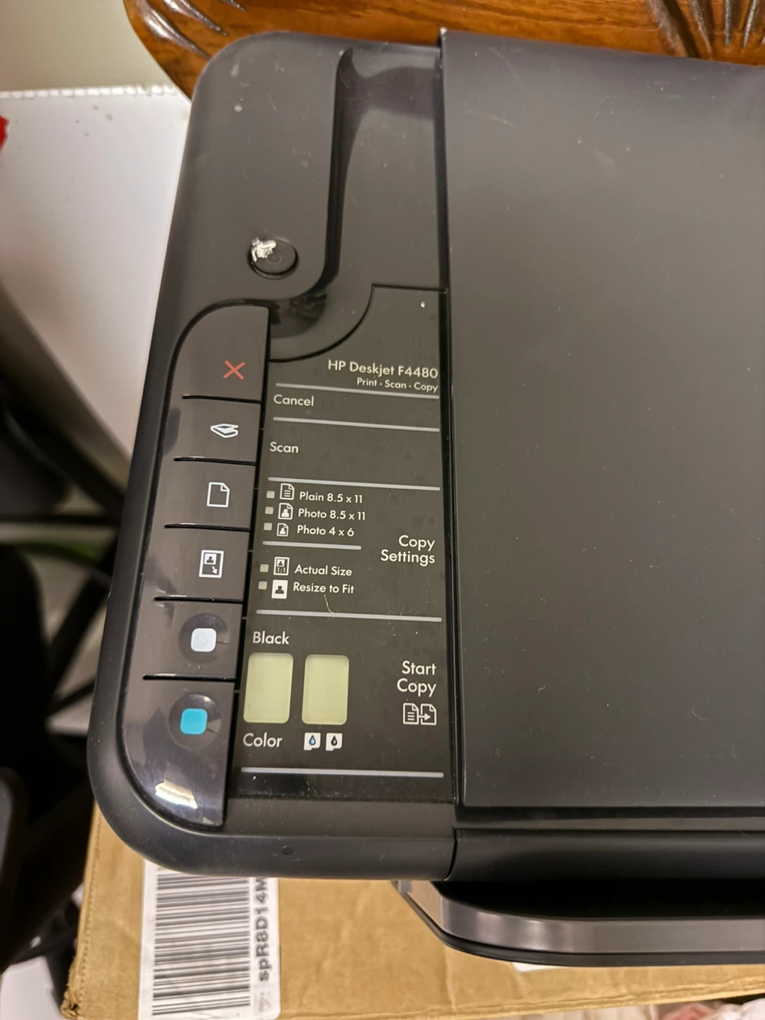 HP Deskjet F4480 Printer - Print, Scan, Copy - photo 2