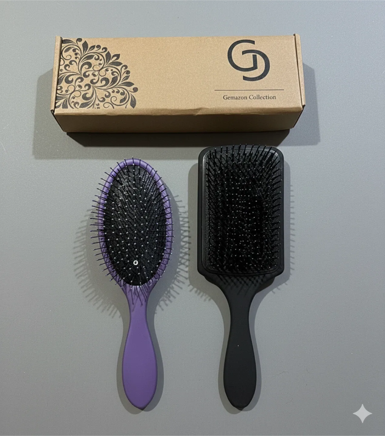 Gemazon Collection Hair Brushes - Oval & Paddle