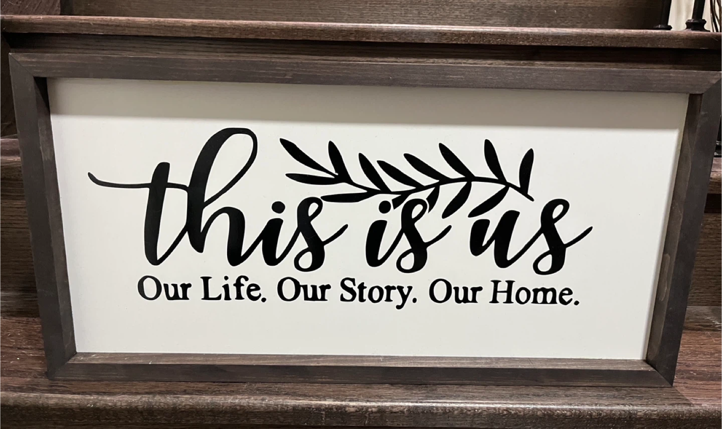 This Is Us Wall Decor