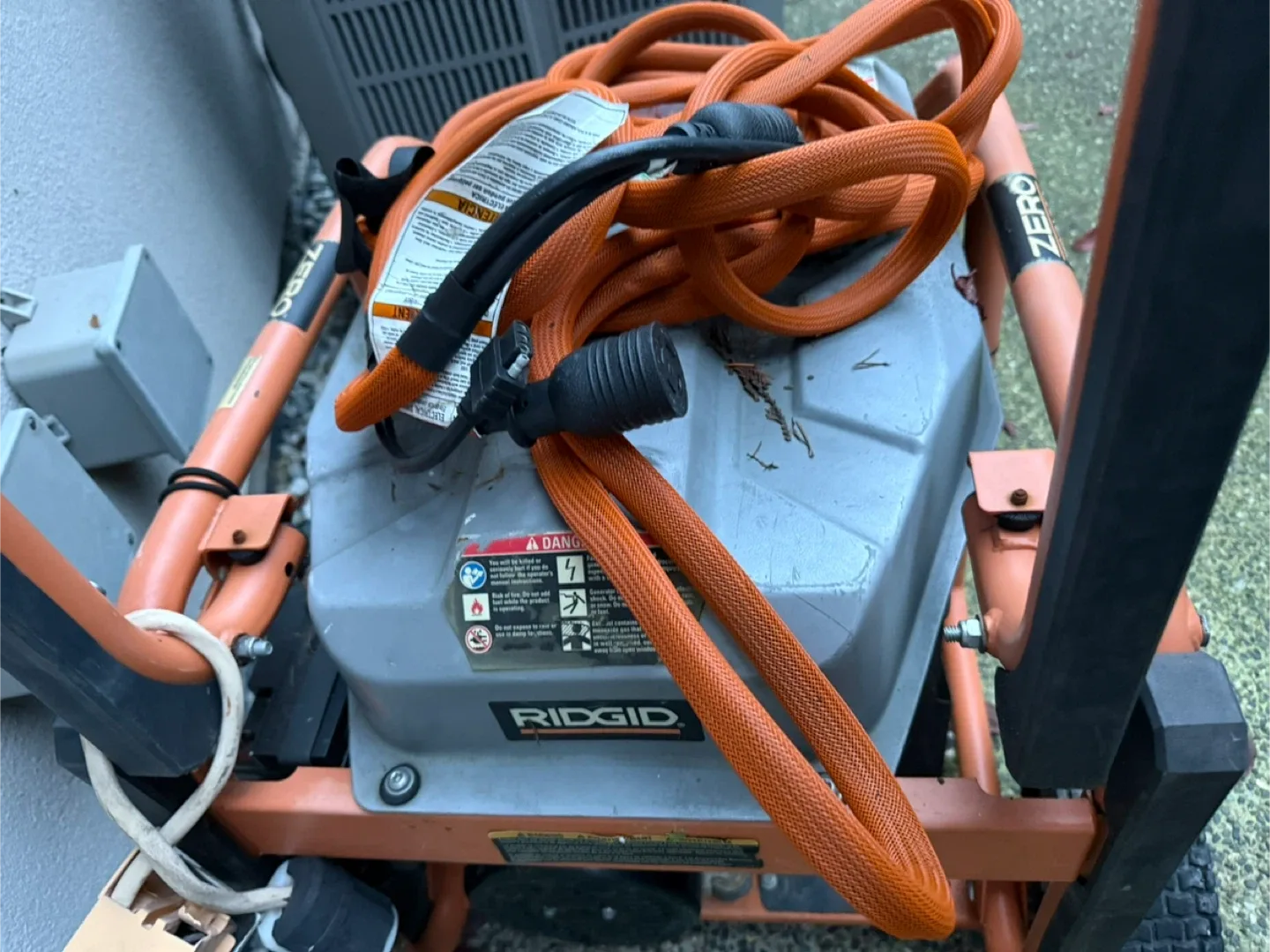 Ridgid Zero Gravity Generator image indicator(4)