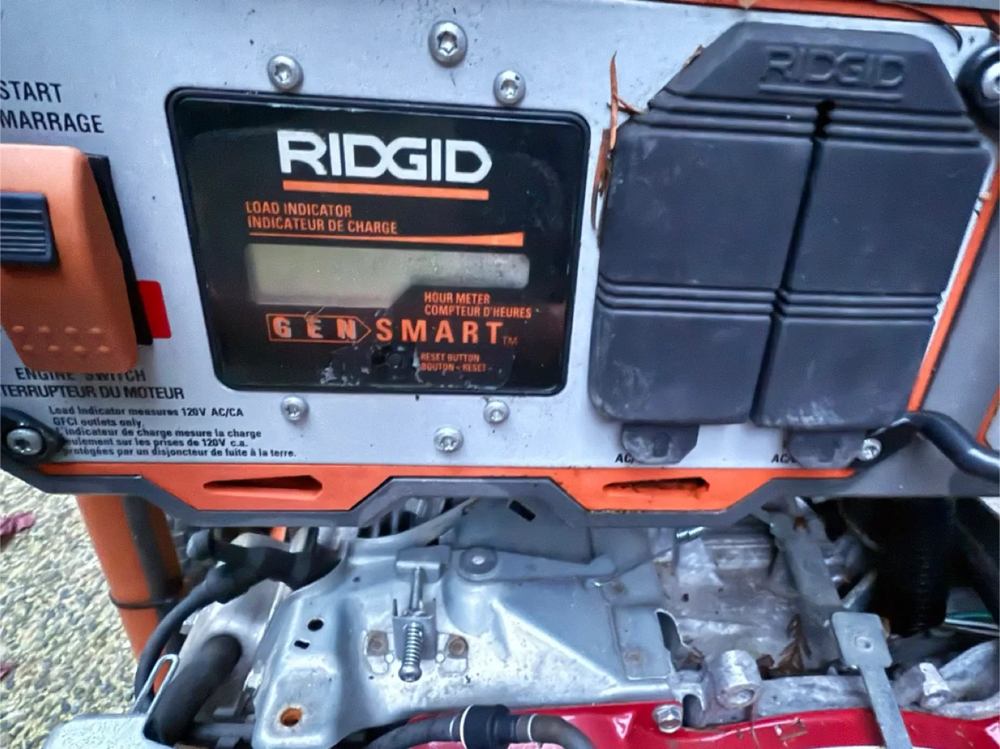 Ridgid Zero Gravity Generator image indicator(9)