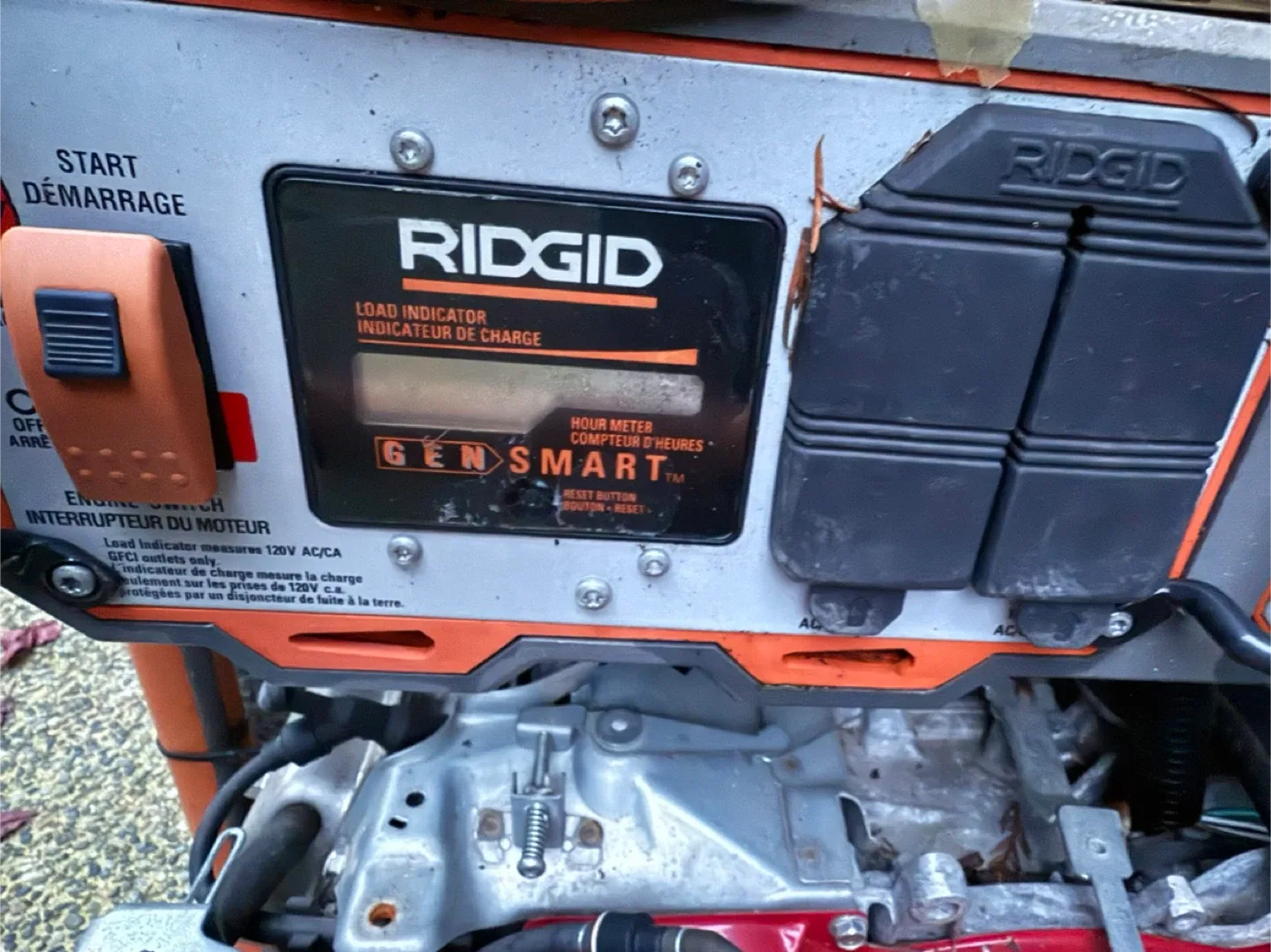 Ridgid Zero Gravity Generator image indicator(8)