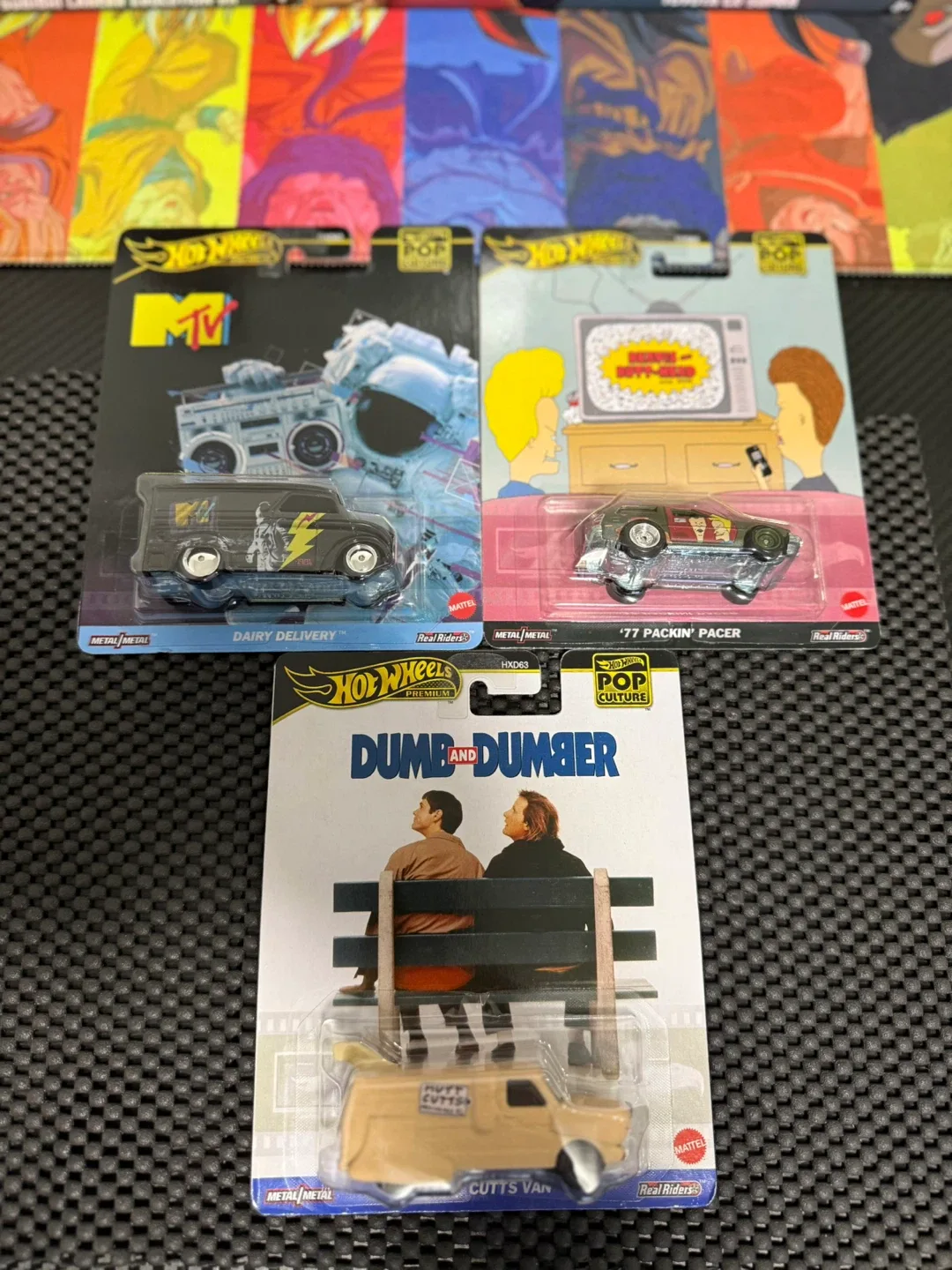 Hot Wheels Premium Pop Culture Cars - New!