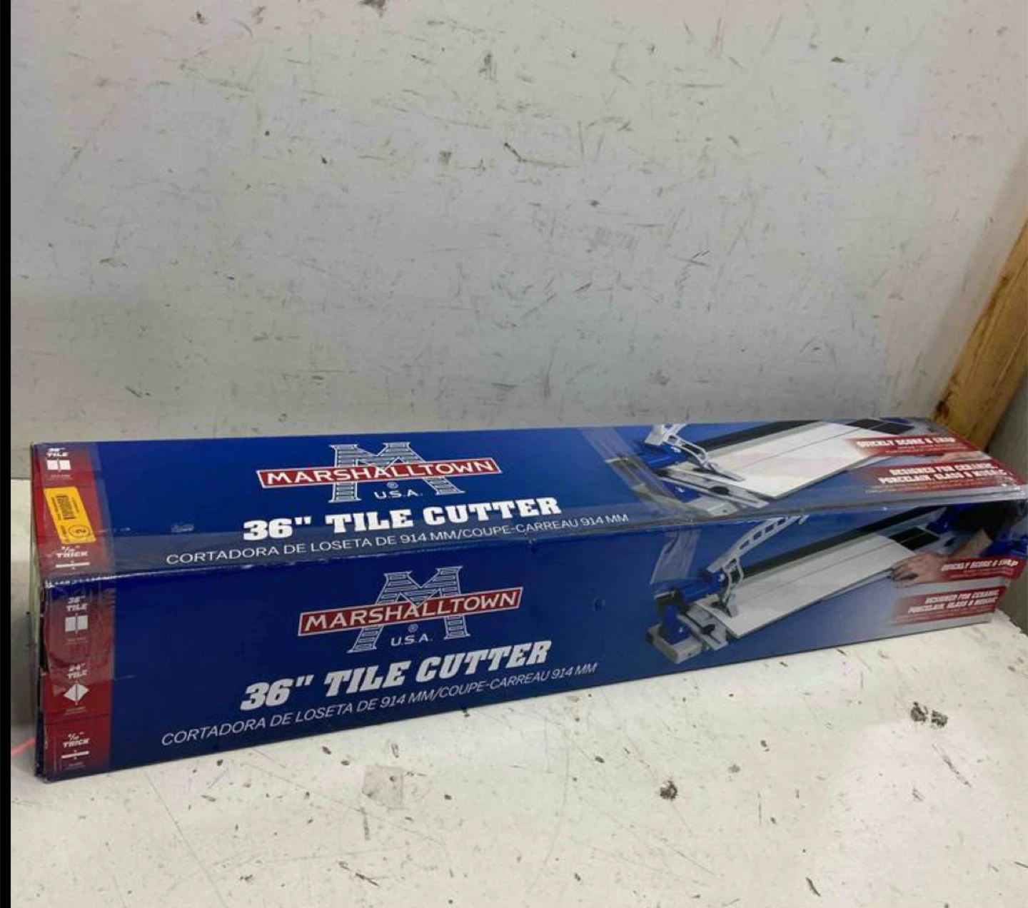 Marshalltown 36-in Ceramic Tile Cutter Kit