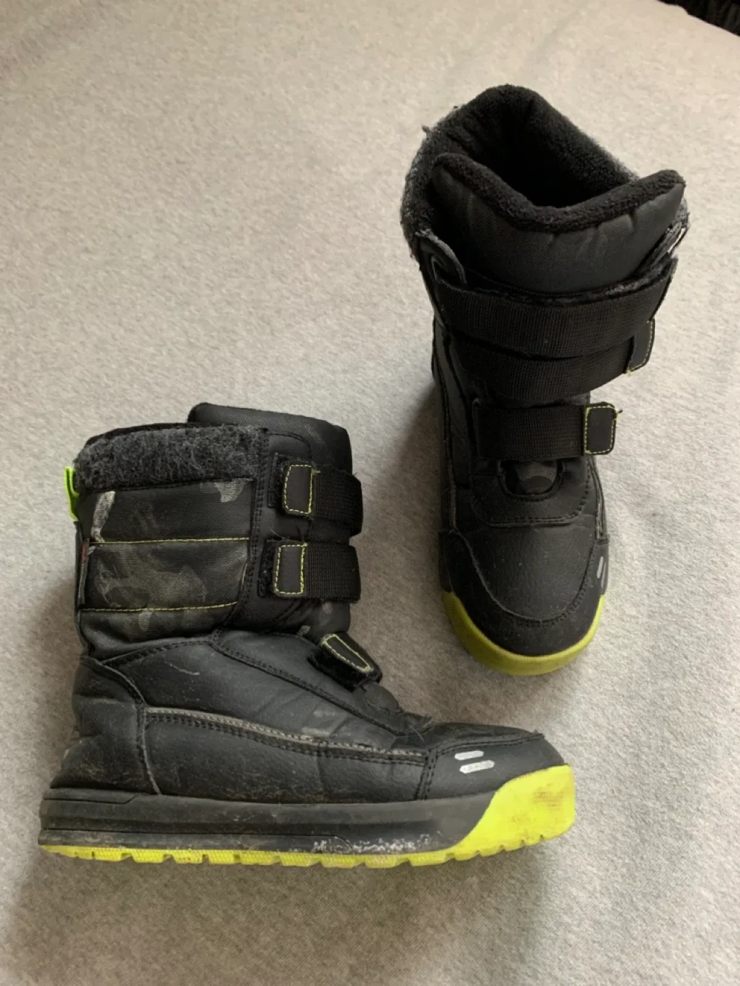 Kids' Black Winter Boots