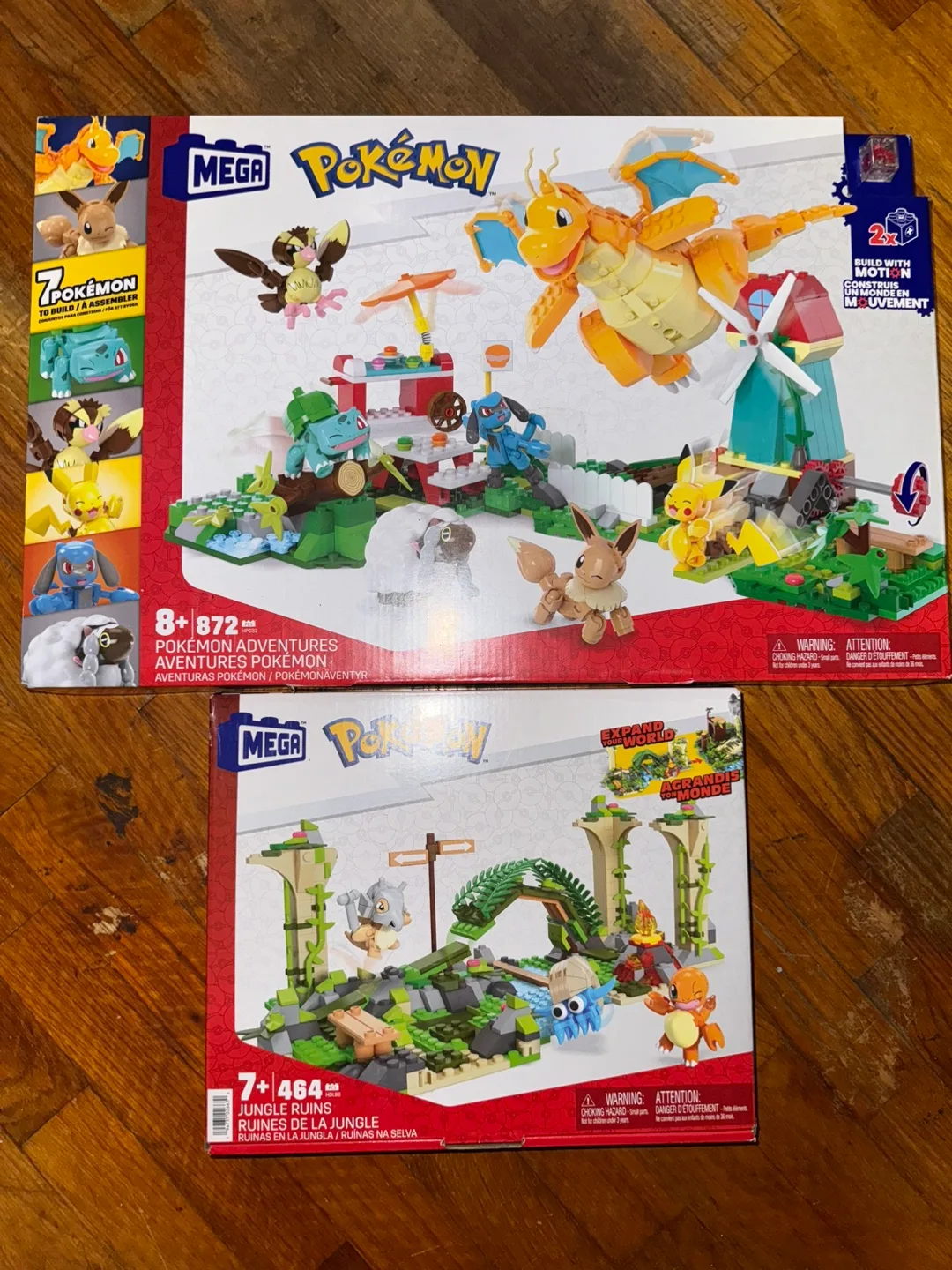 Mega Pokémon Adventure & Jungle Ruins Sets