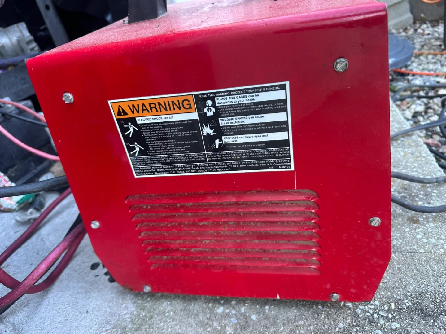 Lincoln Electric AC-225C Welder image indicator(2)