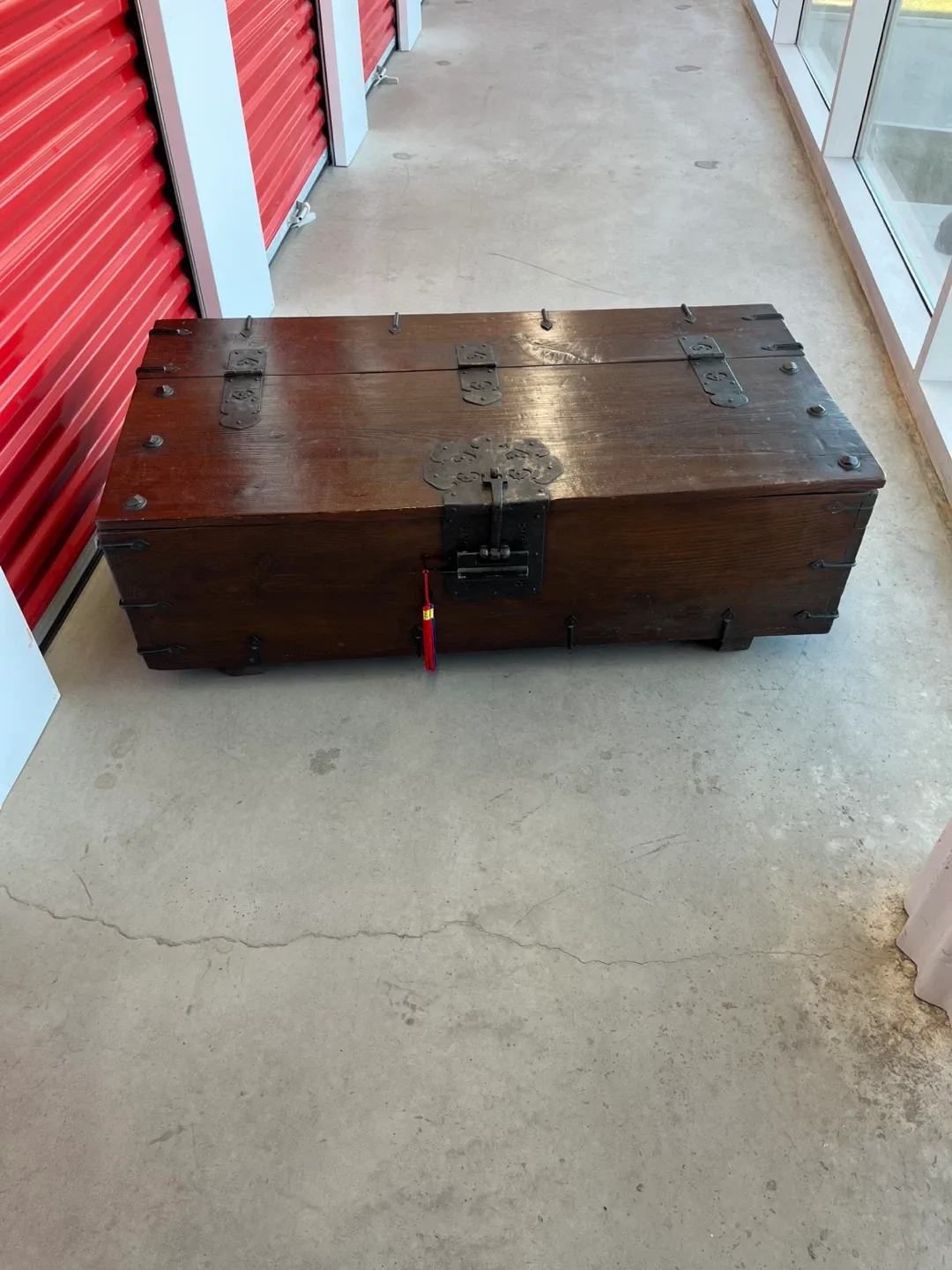 Antique Korean Wooden Chest