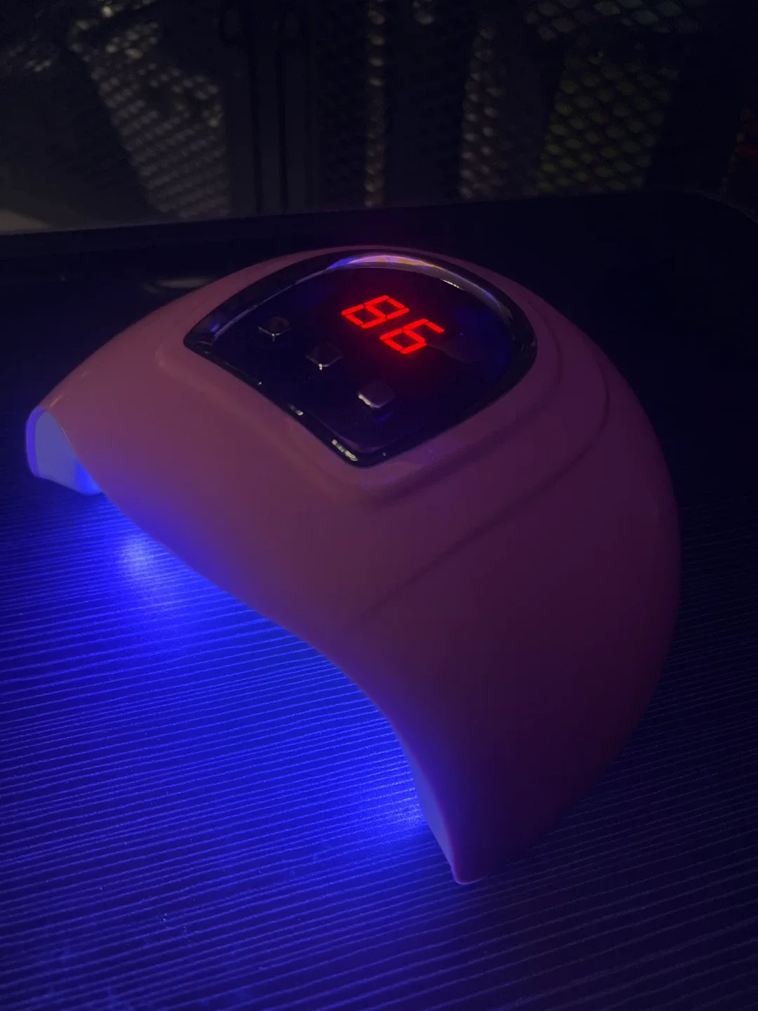 Pink LED Nail Lamp image indicator(2)