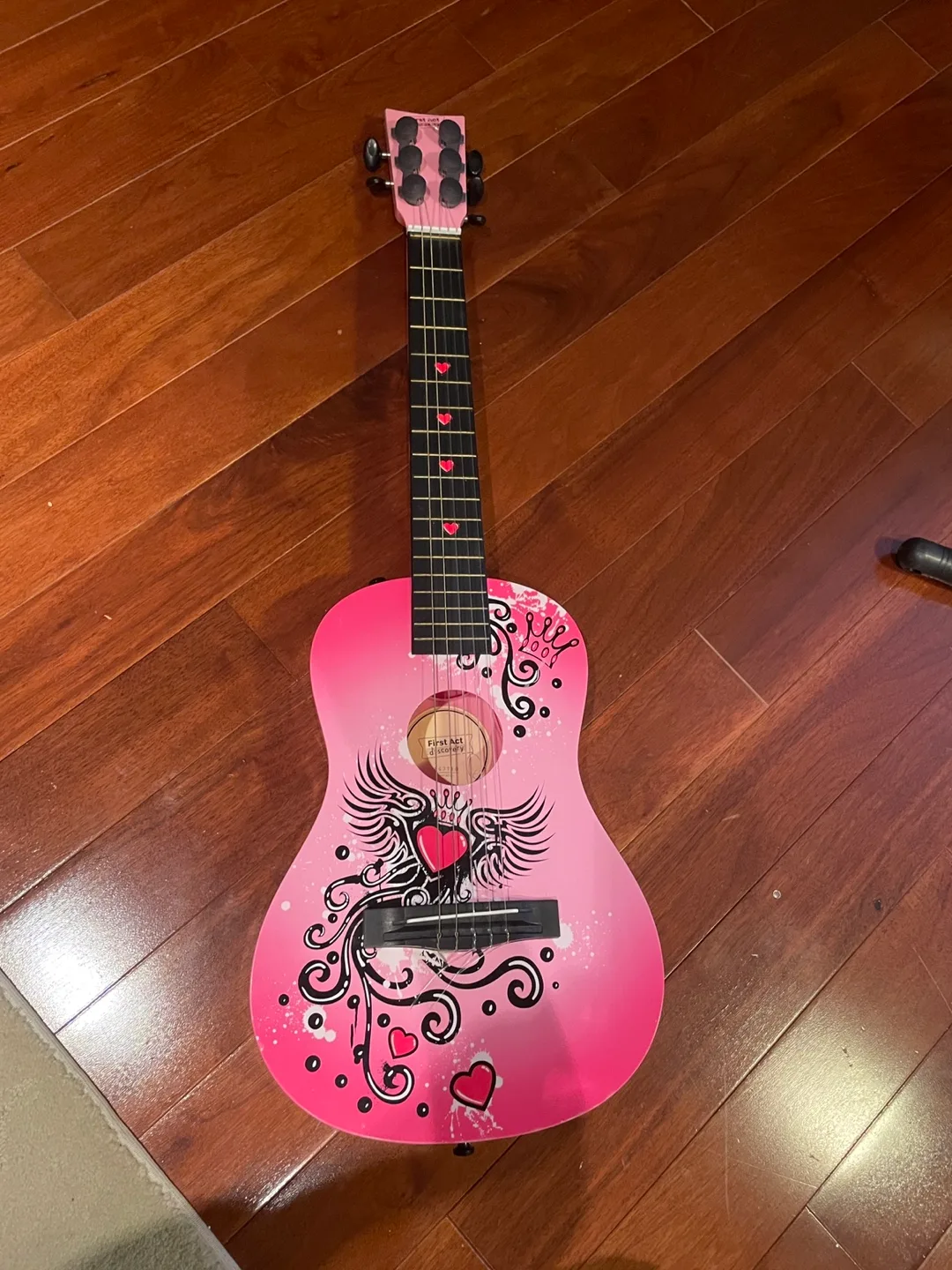 First Act Discovery FG379 Pink Guitar