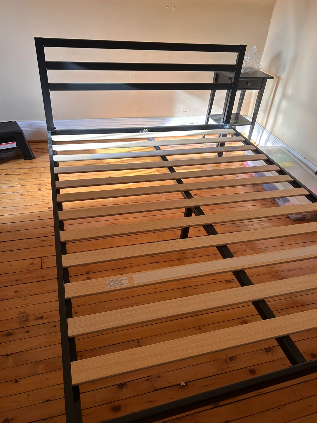 Queen Metal Bed Frame - Black