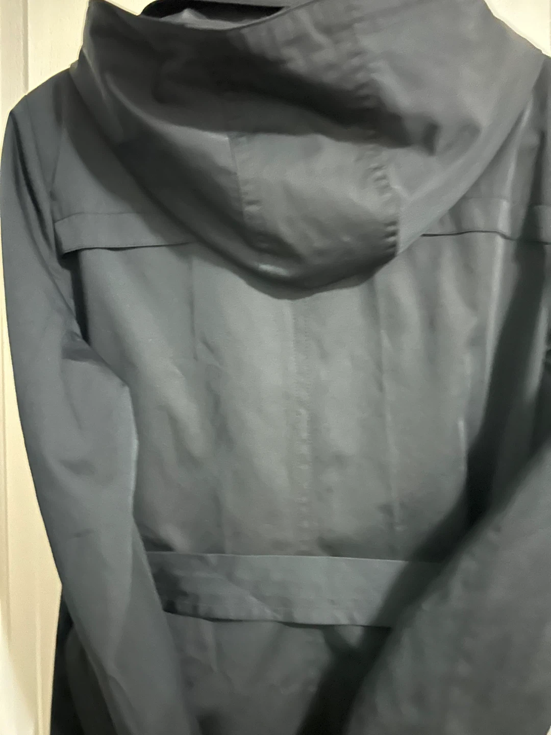 Michael Michael Kors navy blue Hooded Raincoat - Size L - photo 5