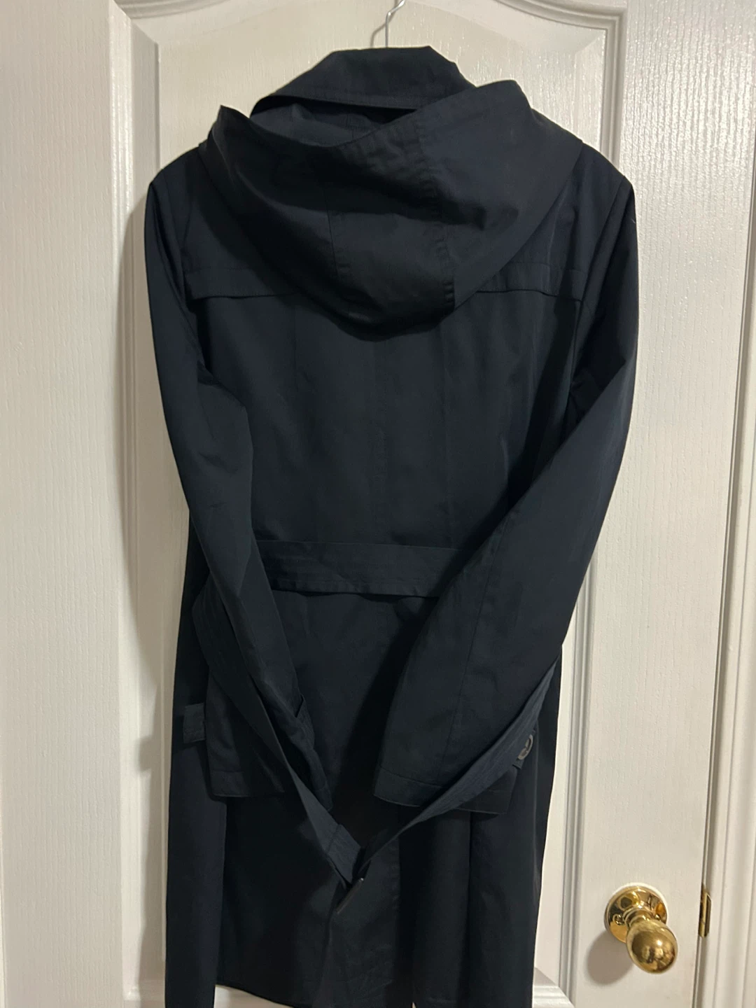 Michael Michael Kors navy blue Hooded Raincoat - Size L - photo 4