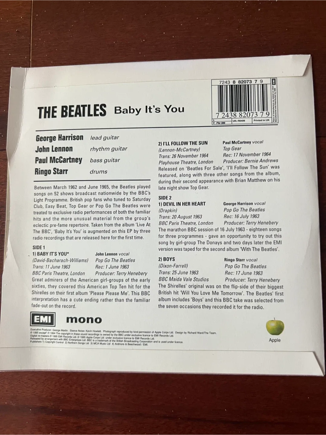 The Beatles - Baby It's You (Mono) image indicator(2)