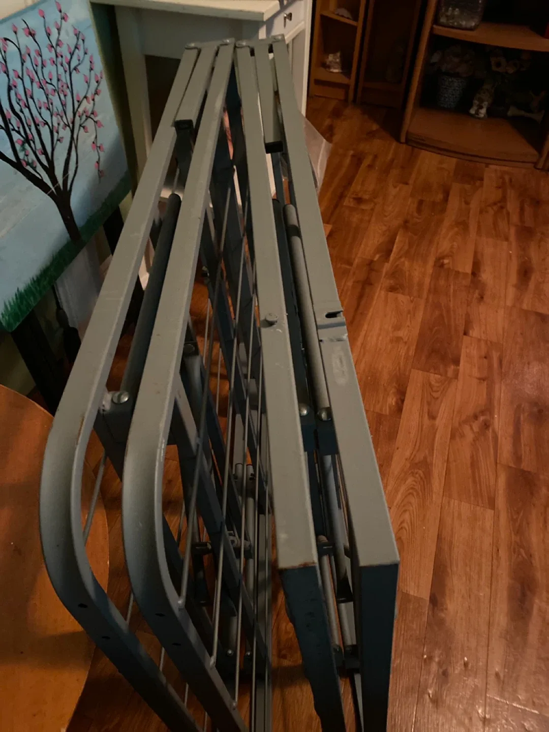 Folding Bed Frame - Gray image indicator(2)