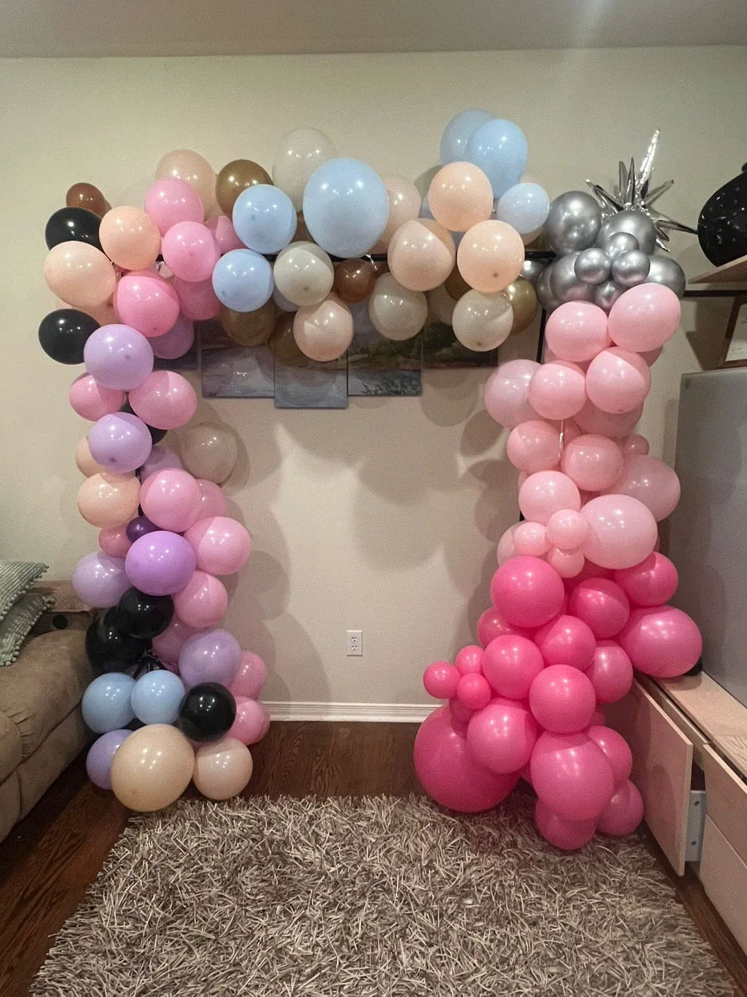 Free balloons arch / garland ( no holds ) image indicator(2)