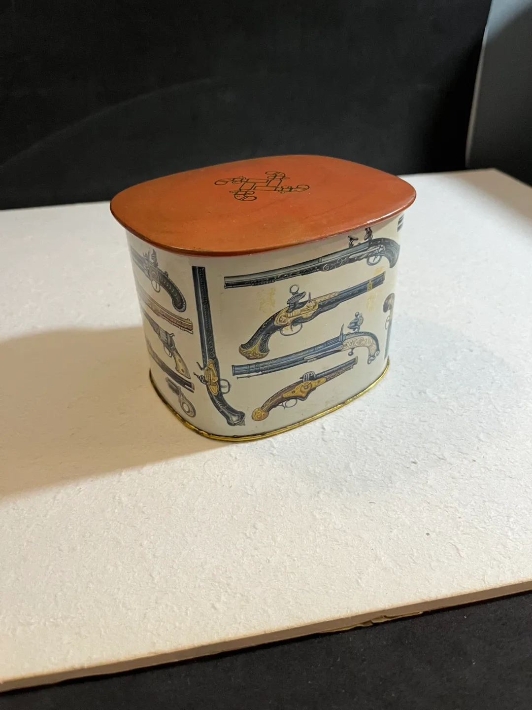 vintage Piero Fornasetti pistol box